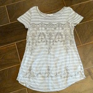 Women's Maurices Lace Detail Top